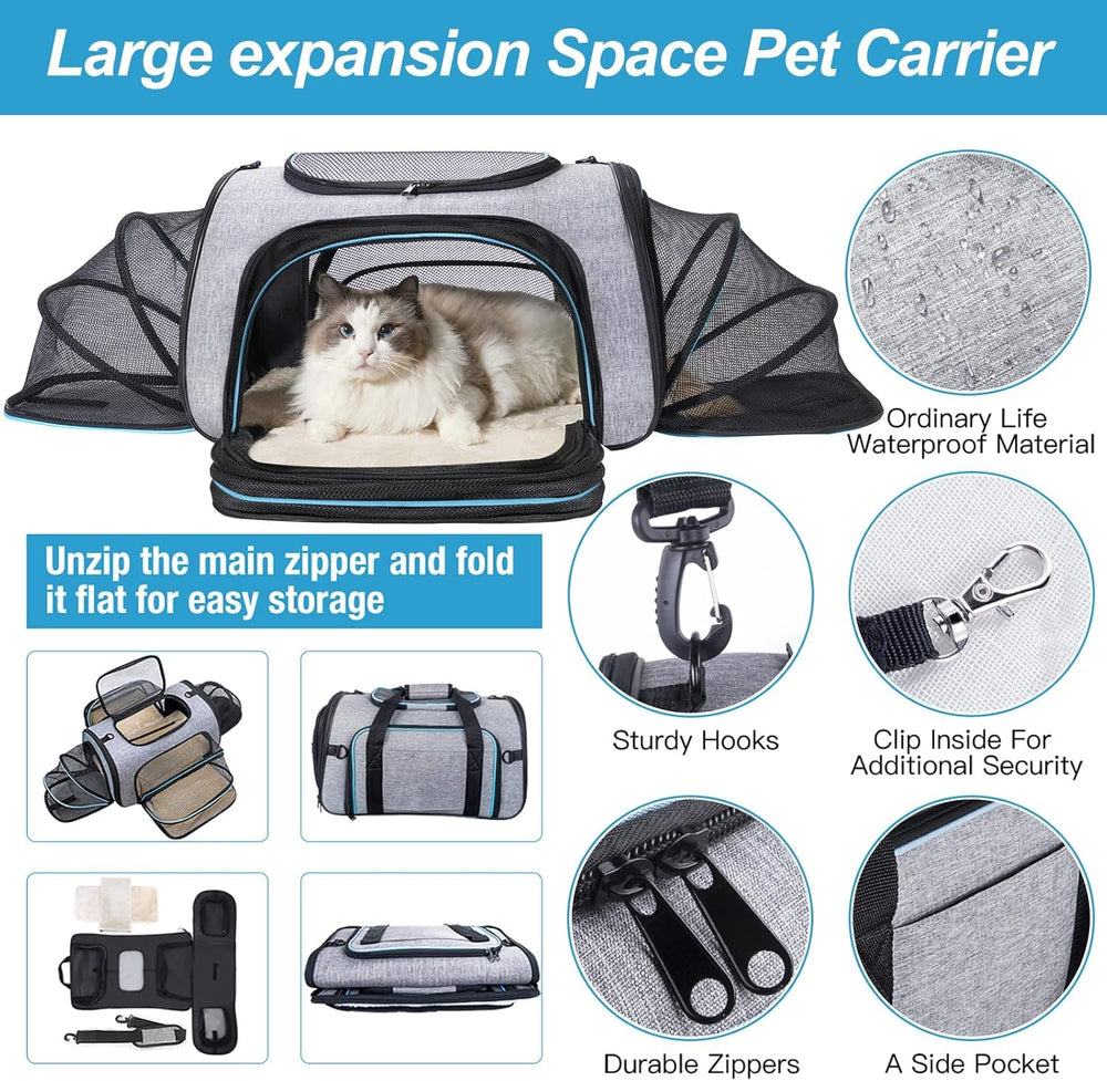Siivton carrier exterior demonstrates airline-approved soft-sided construction.