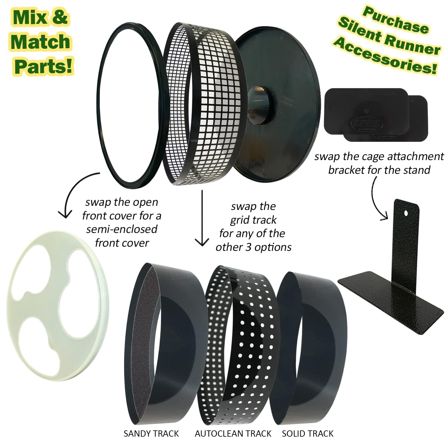 Silent Runner Pro versatile wheel suitable for multiple small animals