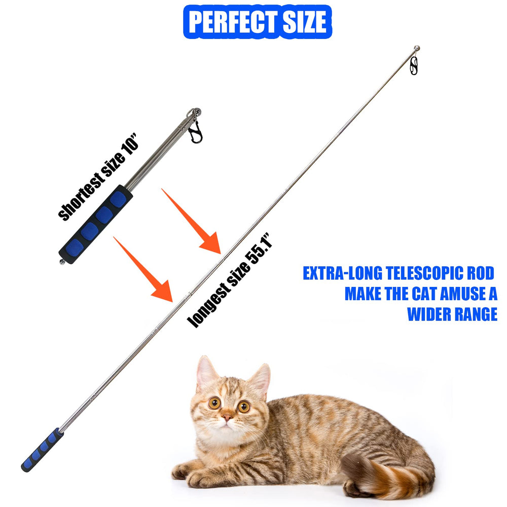 SILFGRLF stainless steel attachment resists rust for long-lasting kitten play