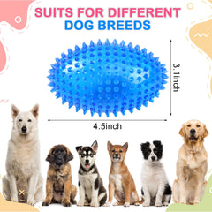 Silipull spiky football purple—gum-massage toy for interactive chewing.