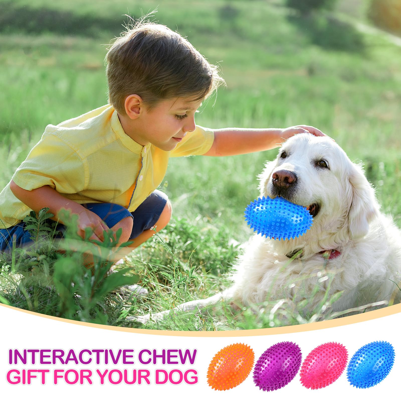 Silipull spiky football texture closeup—durable TPR surface with massage spikes.