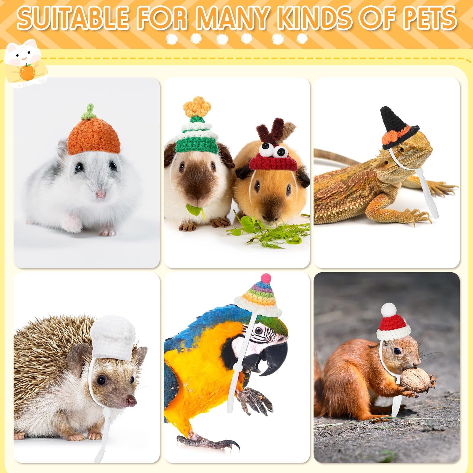 Silkfly knitted pet hat Christmas tree style for cute photos