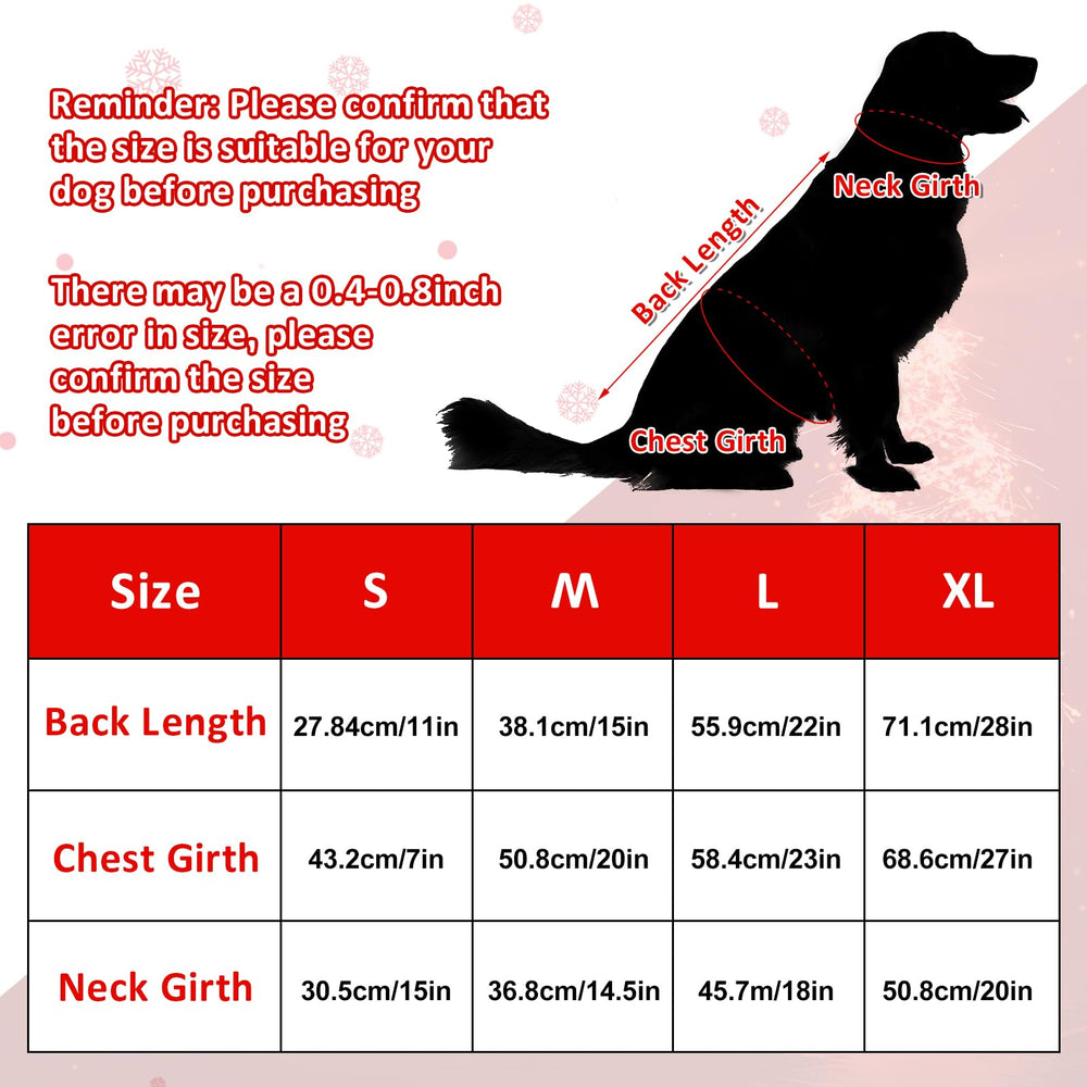 SilTriangle Christmas Gift Box dog costume side view highlights eye-catching gift-box look