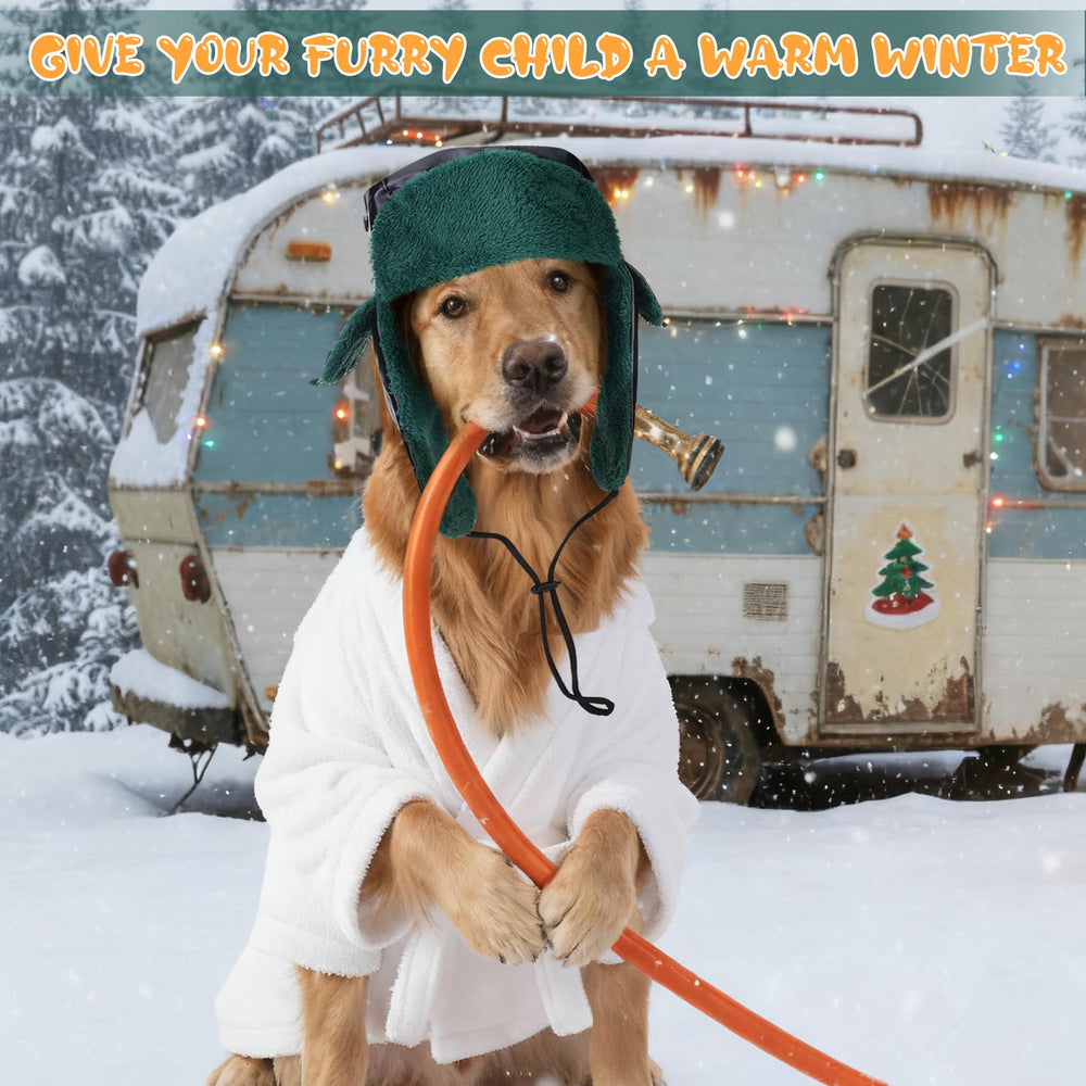SilTriangle dog bathrobe measurement guide shows chest and length fit.