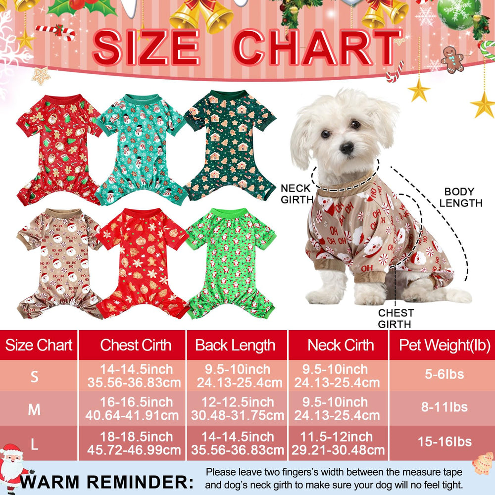 SilTriangle dog pajamas snowman pattern ideal for family gatherings and winter portraits