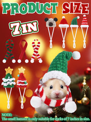SilTriangle goose hat mixed-style-2 on a tiny figurine offers versatile decor flair.