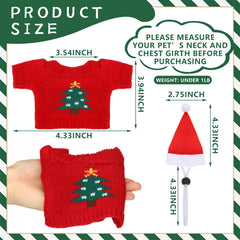SilTriangle mini Santa hat on guinea pig adds cute holiday accessory.