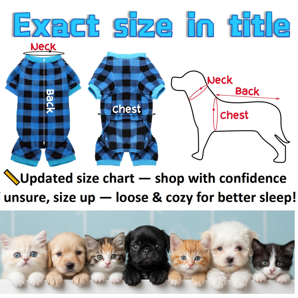 SilTriangle plush fleece dog pajamas in winter color for cozy walks