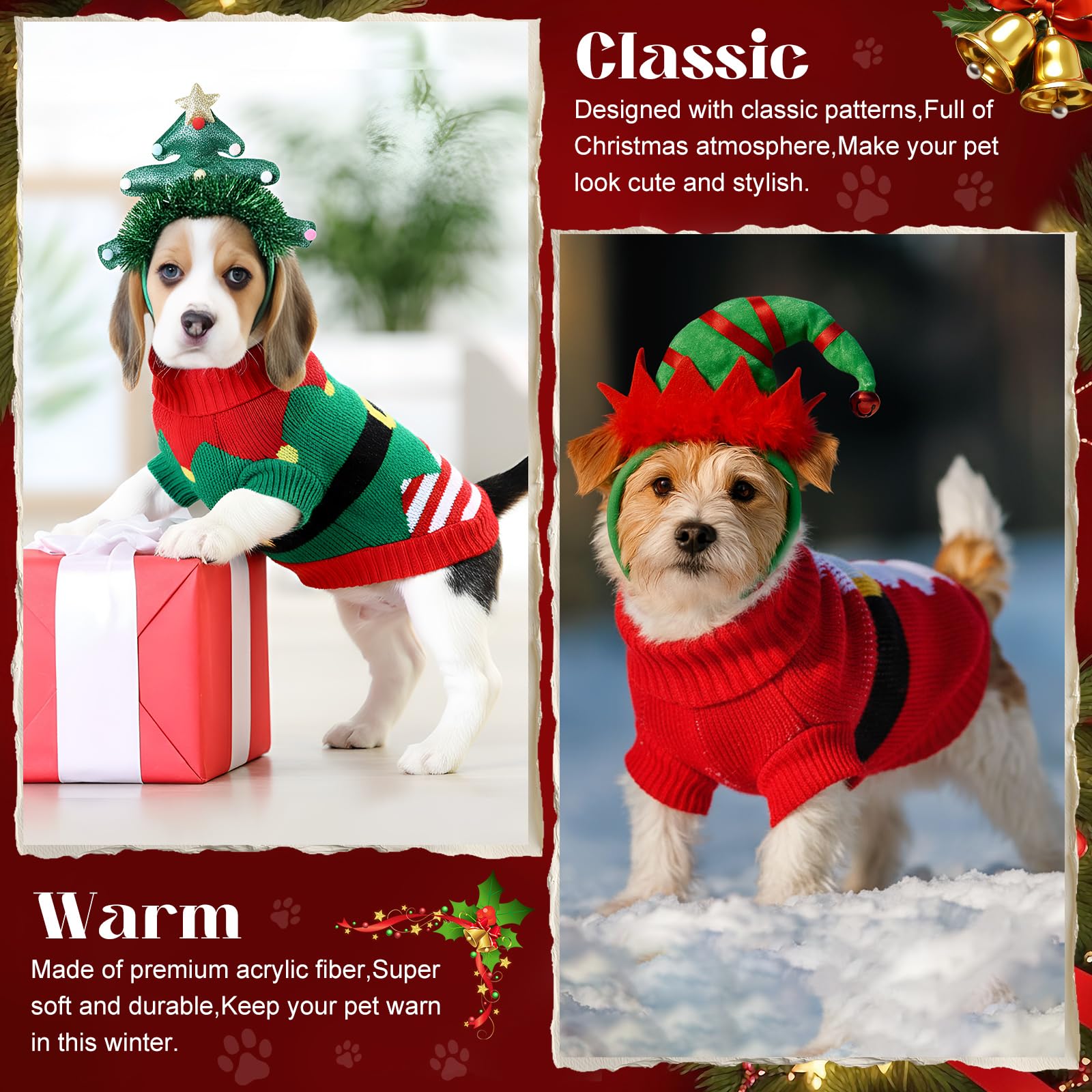 SilTriangle winter knitwear keeps pets warm while staying breathable.