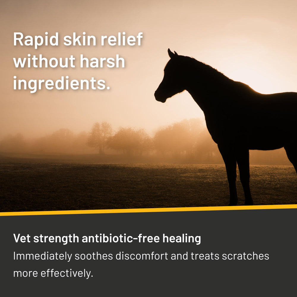 Apply on dried scab area with Silver Honey to support natural debridement