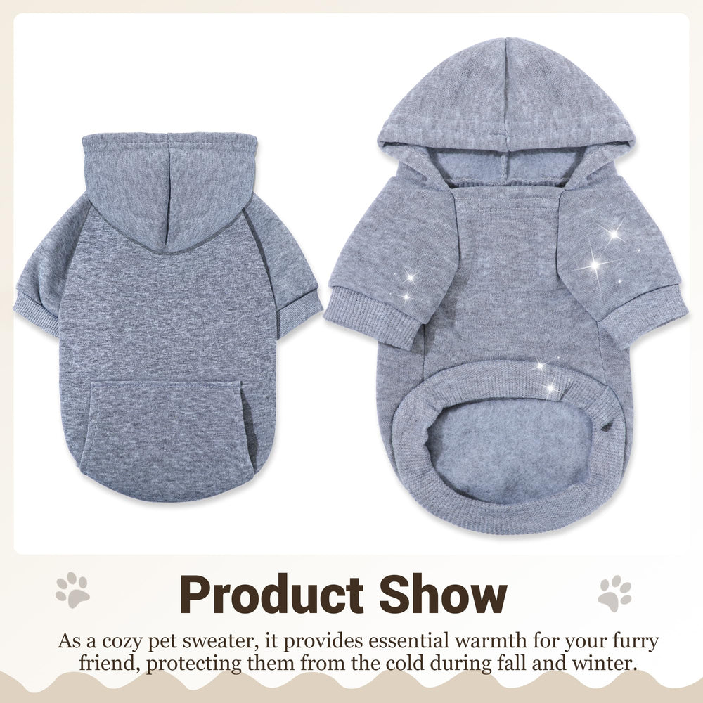 SIMCAPY XXS dog hoodie color options show versatile style