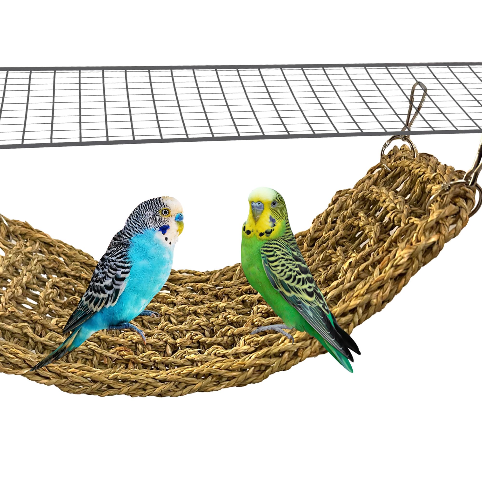 SIMENA seagrass mat for birds offers a natural resting spot inside your cage.