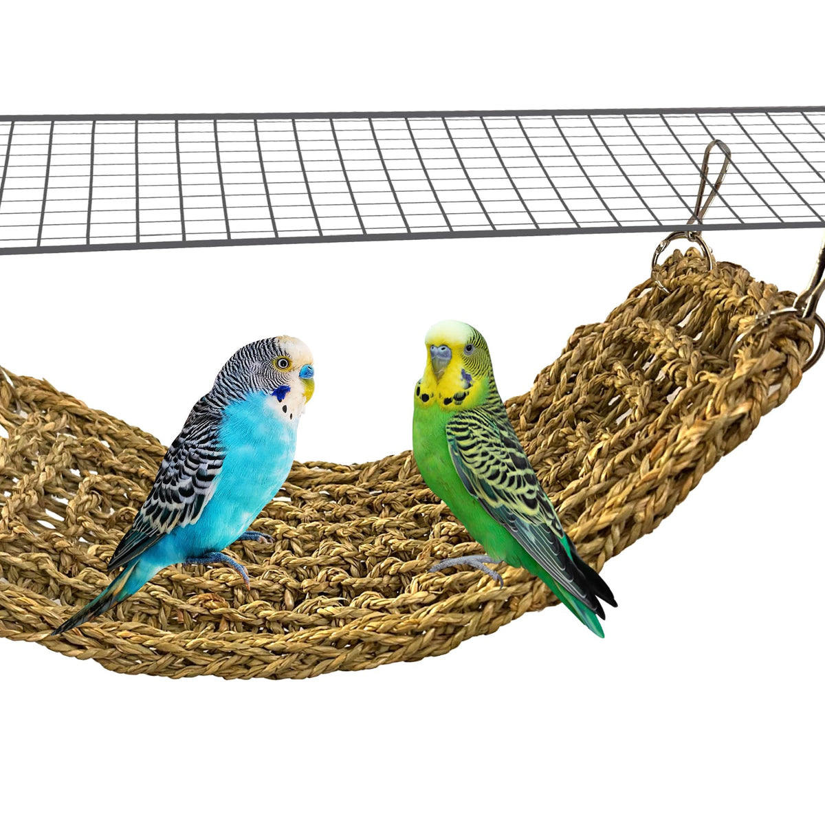 SIMENA seagrass mat for birds offers a natural resting spot inside your cage.