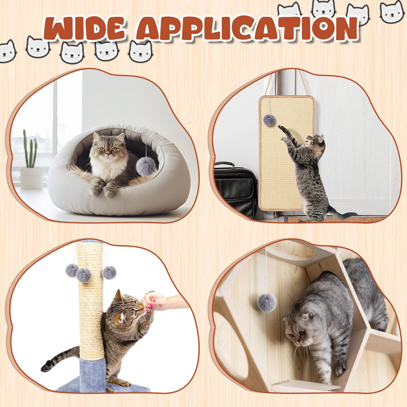 Simgoing play-area corner accessory brightening any room for cats