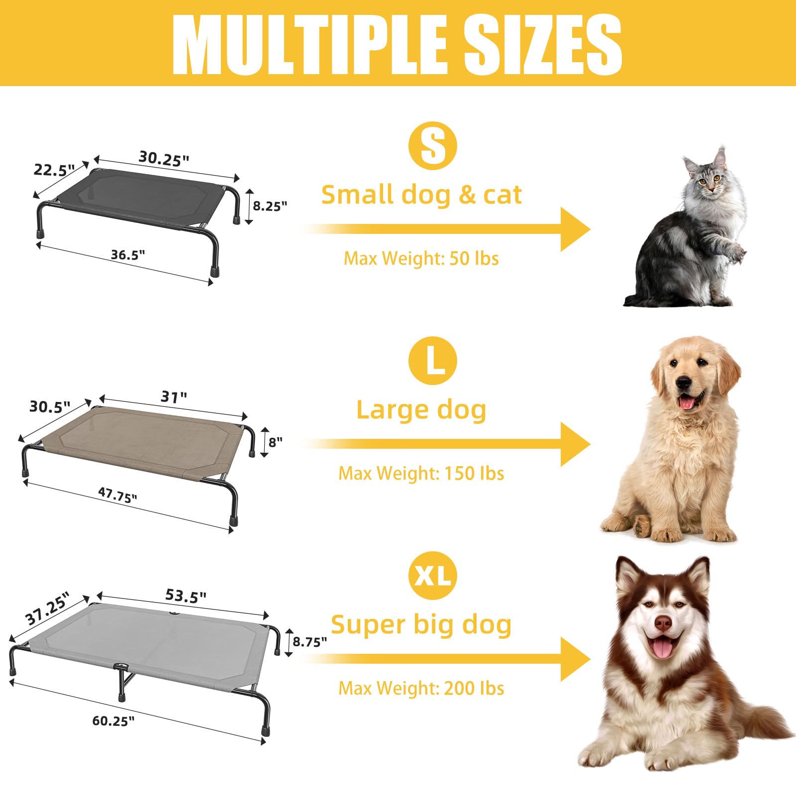 Simple Trending dog bed mesh closeup shows breathable material for cooling comfort.