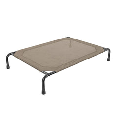 Simple Trending elevated dog bed outdoor cot 47.75in provides sturdy support for large dogs.