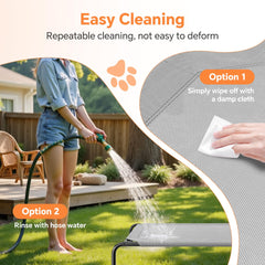 Simple Trending raised dog bed outdoor use demonstrates versatile, weather-ready pet cot.