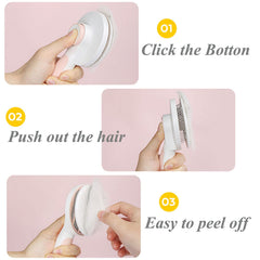 SimpleDot pink coat with mats removal feature for effective detangling