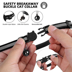 SimpleThings Airtag Cat Collar Waterproof Airtag Holder keeps tracking gear dry.