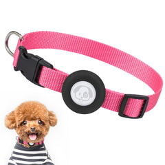 SimpleThings AirTag collar with waterproof silicone holder enables reliable tracking