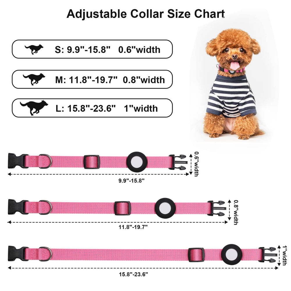 SimpleThings imitation nylon collar is soft and breathable for comfortable wear