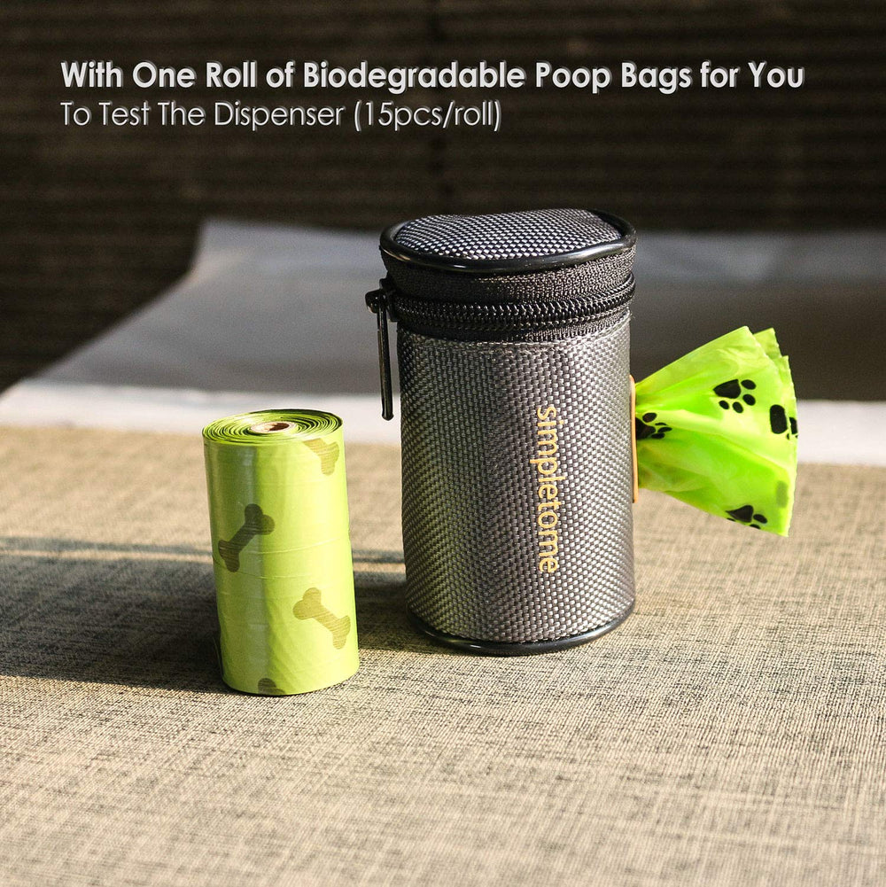 simpletome quick-bags-access feature enables fast bag pull during walks.