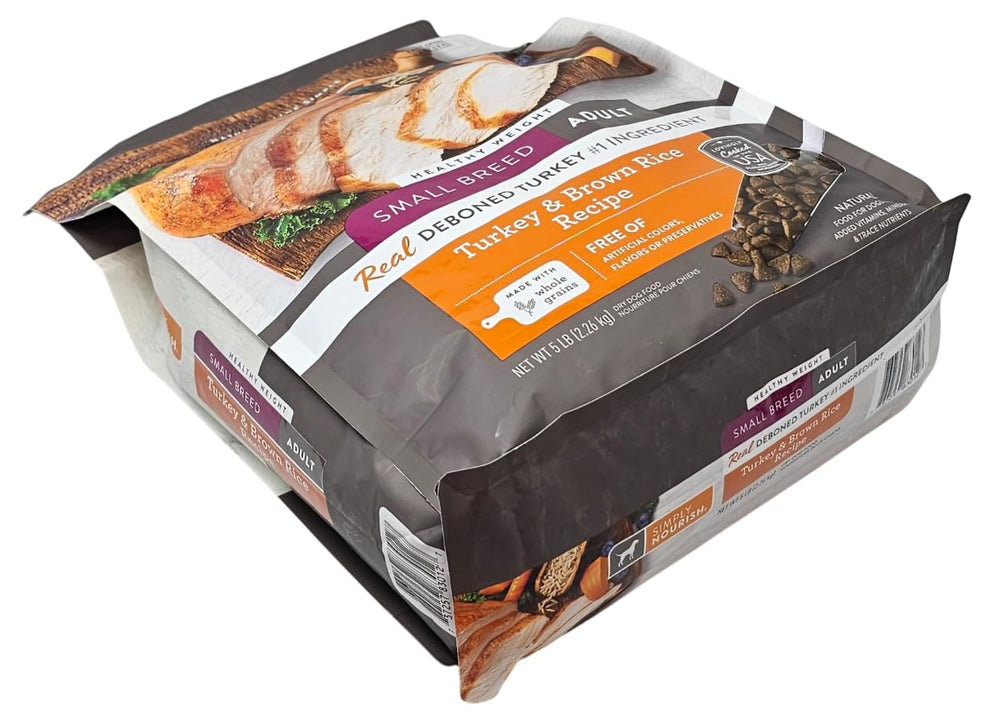 Simply Nourish resealable bag close-up emphasizes freshness and convenient storage.