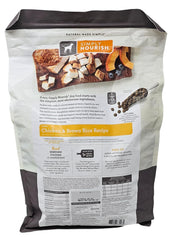 SIMPLY NOURISH deboned chicken first ingredient signals high-quality protein for puppies