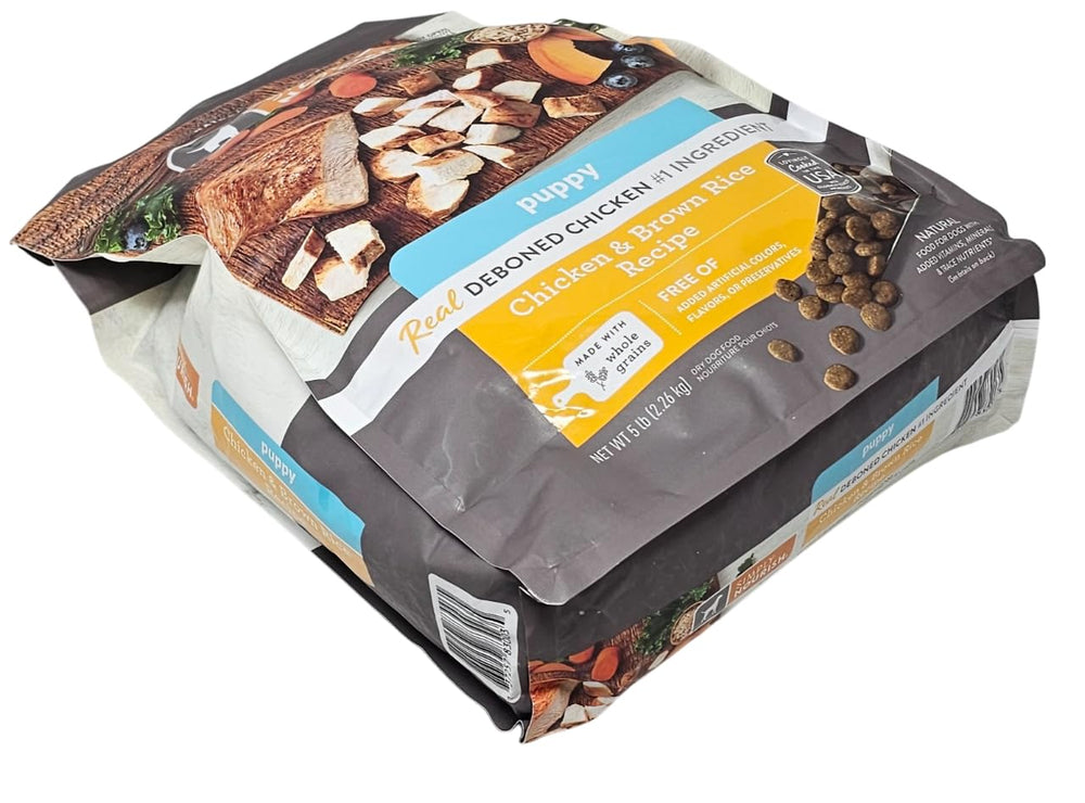 SIMPLY NOURISH resealable bag shown for easy portioning and storage