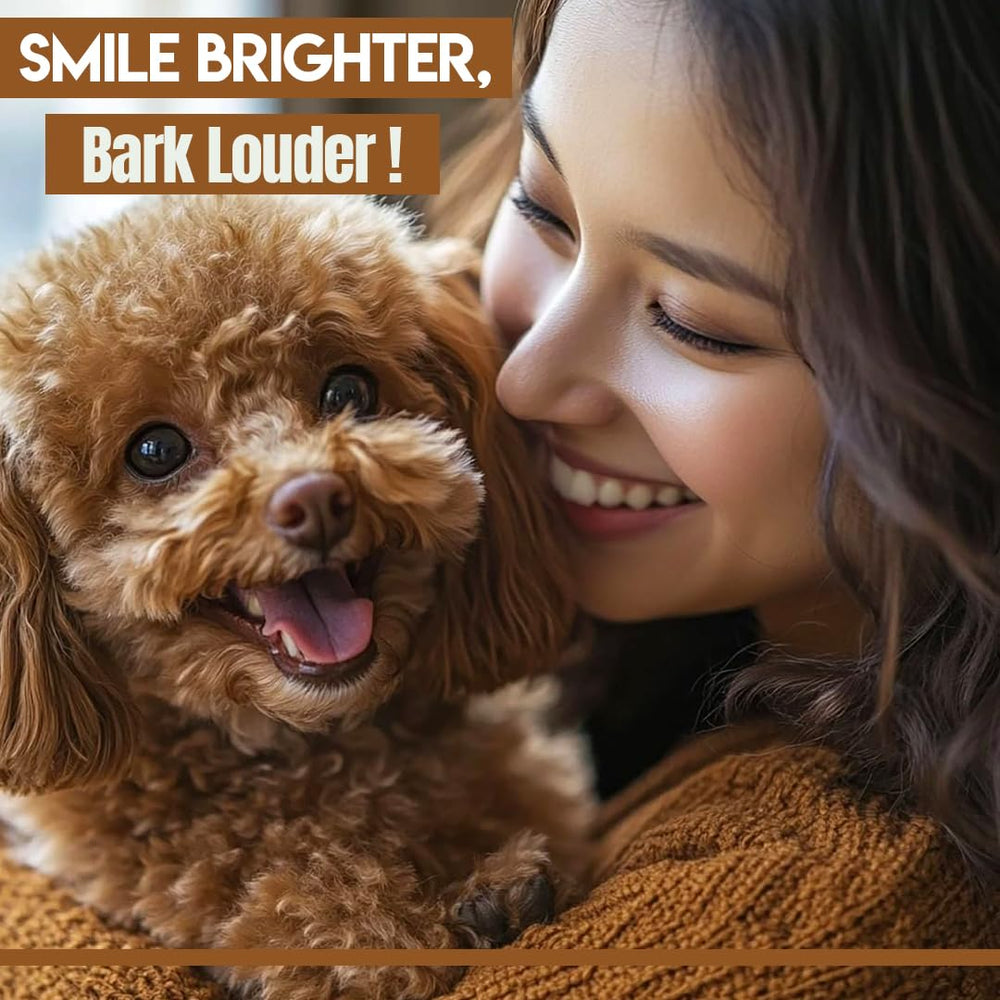 SINCE 1871 GÜLLÜOGLU PawBright Dental Plus healthy gums concept view.