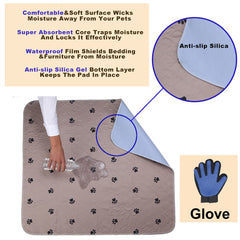 SincoPet waterproof outer layer pad in use for indoor training.