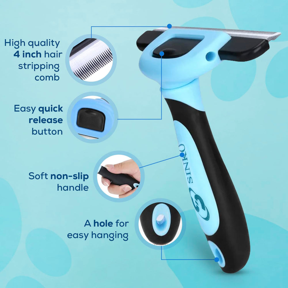 SINKO skin-friendly materials guarantee safe brushing with durable plastic and stainless components.