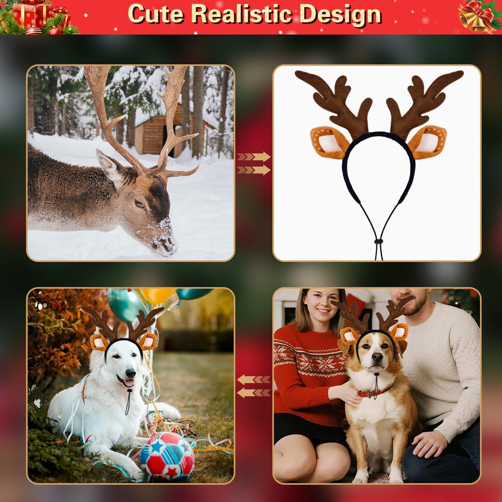 SIOTMERA dog Christmas costume ready for photos, parades, and cozy holiday walks.