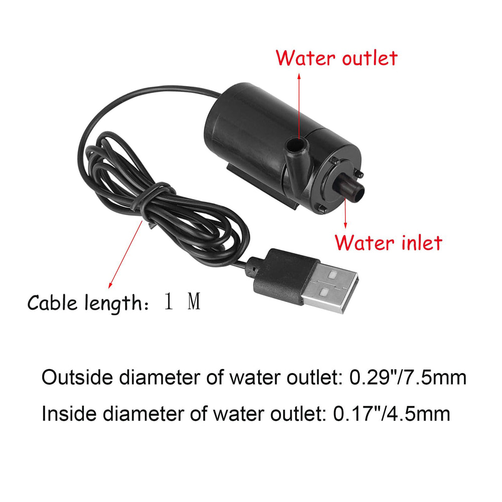 SIPYTOPF mini pump setup showing compact, space-saving design for tight spaces.
