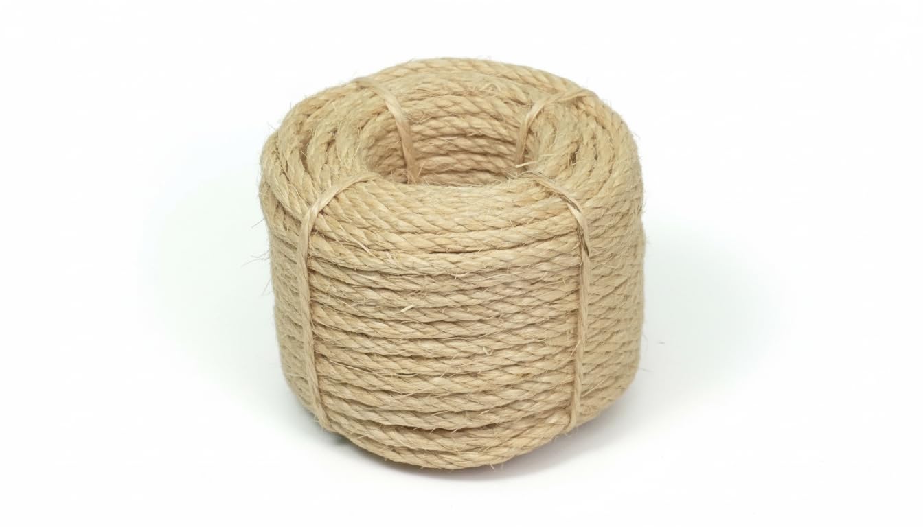 SISALANA Premium Brazilian Sisal Rope coil for durable, versatile DIY projects.