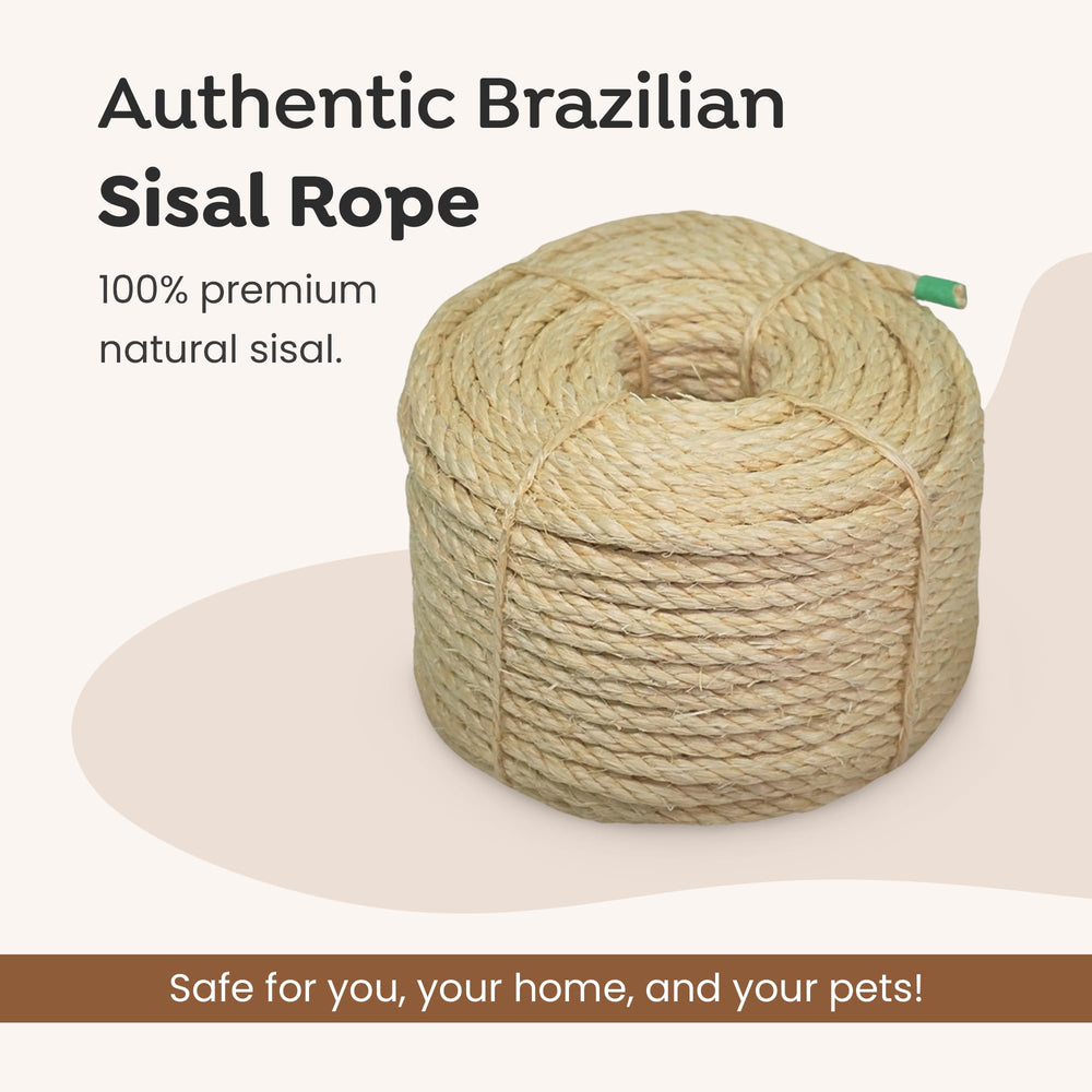 Sisalana rope garden-tie ideas for natural outdoor solutions.
