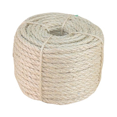 Sisalana Premium Brazilian Sisal Rope unspooled close-up for durable DIY projects.