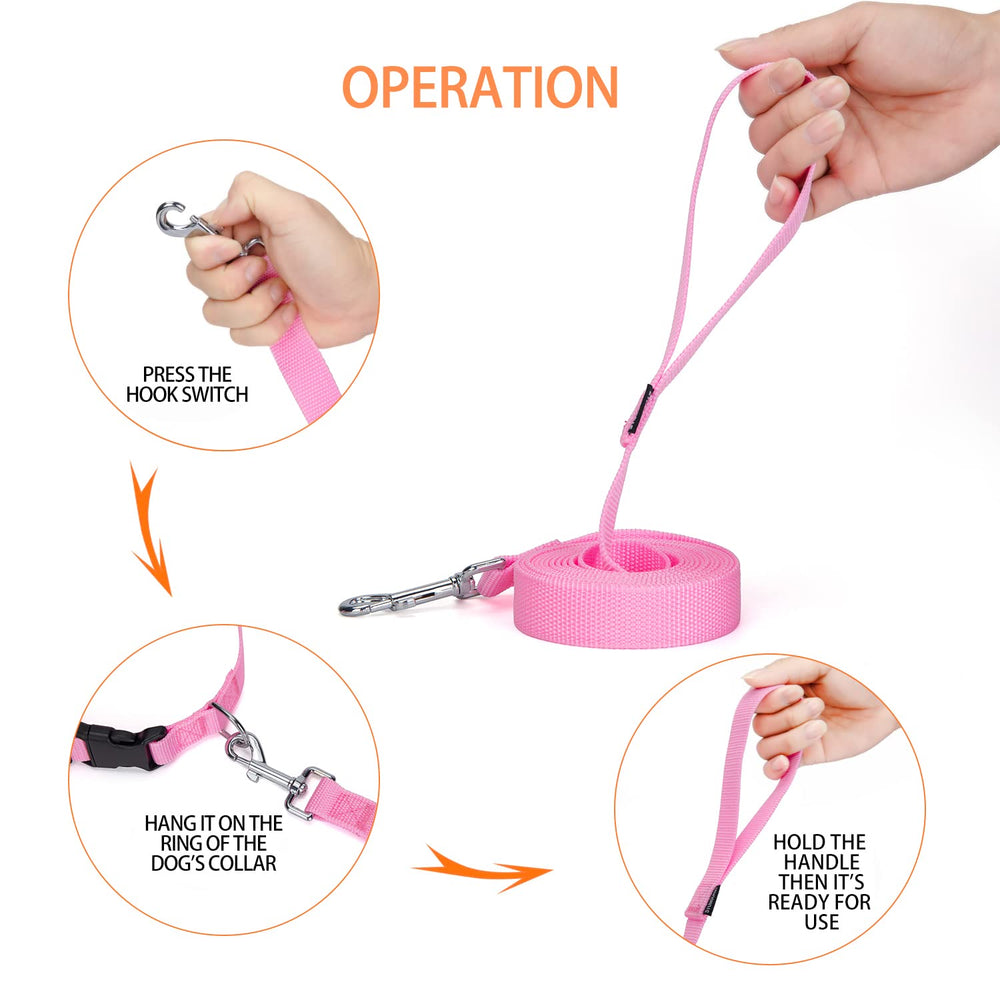 Siumouhoi 360 swivel snap hook image demonstrates tangle-free leash attachment.