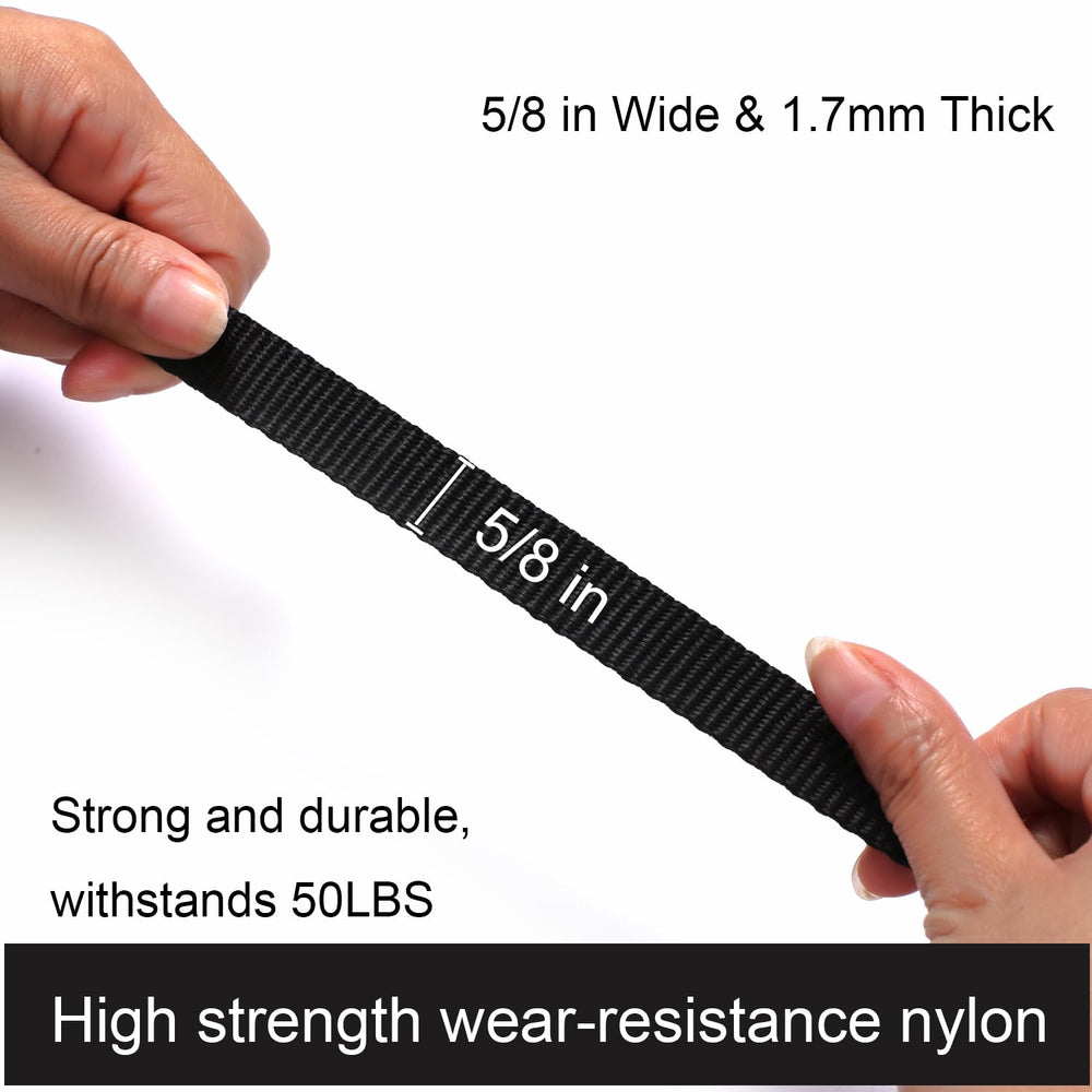 Siumouhoi 6ft puppy leash 5/8 inch width supports dogs of all sizes.