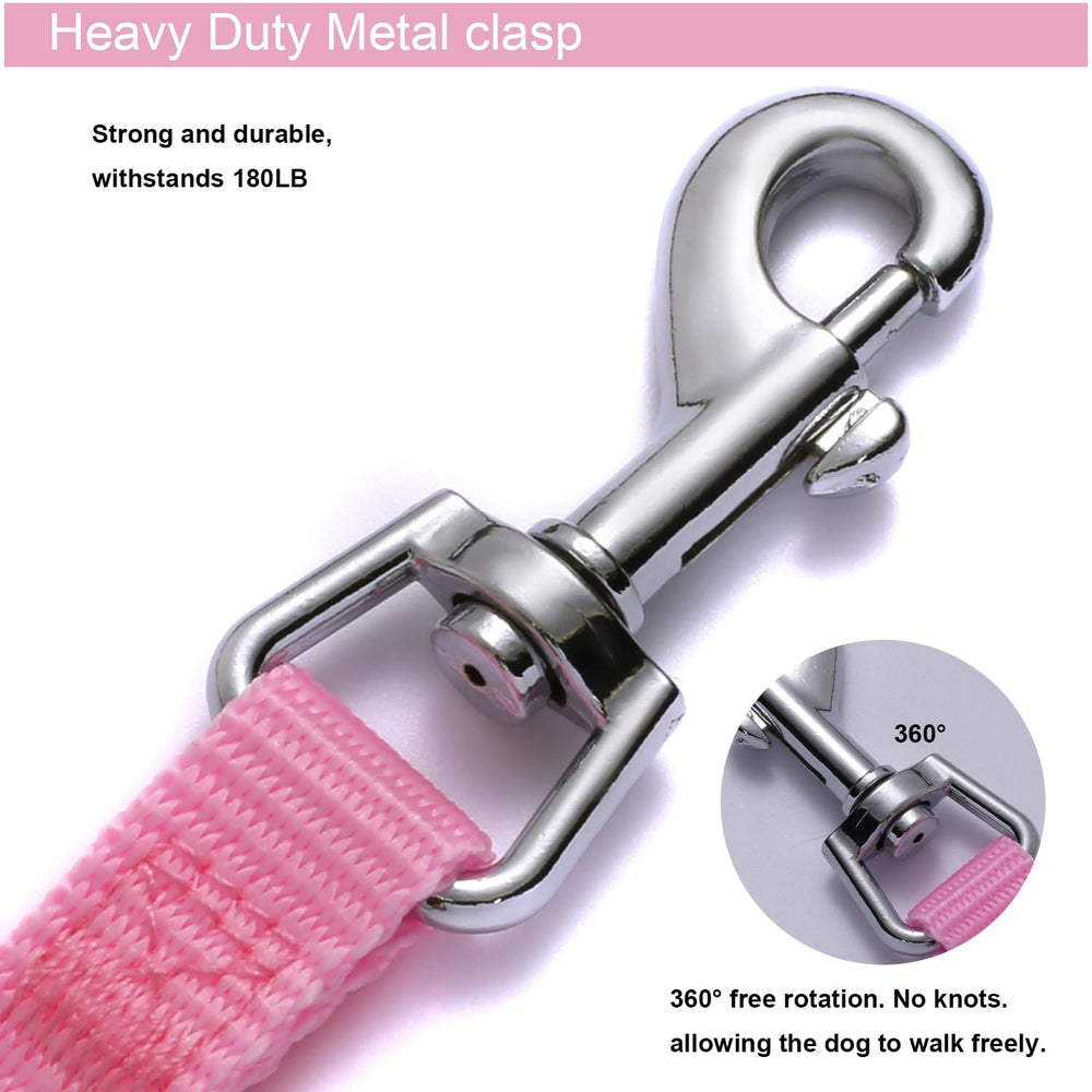 Siumouhoi nylon dog lead with zigzag stitching for reinforcement