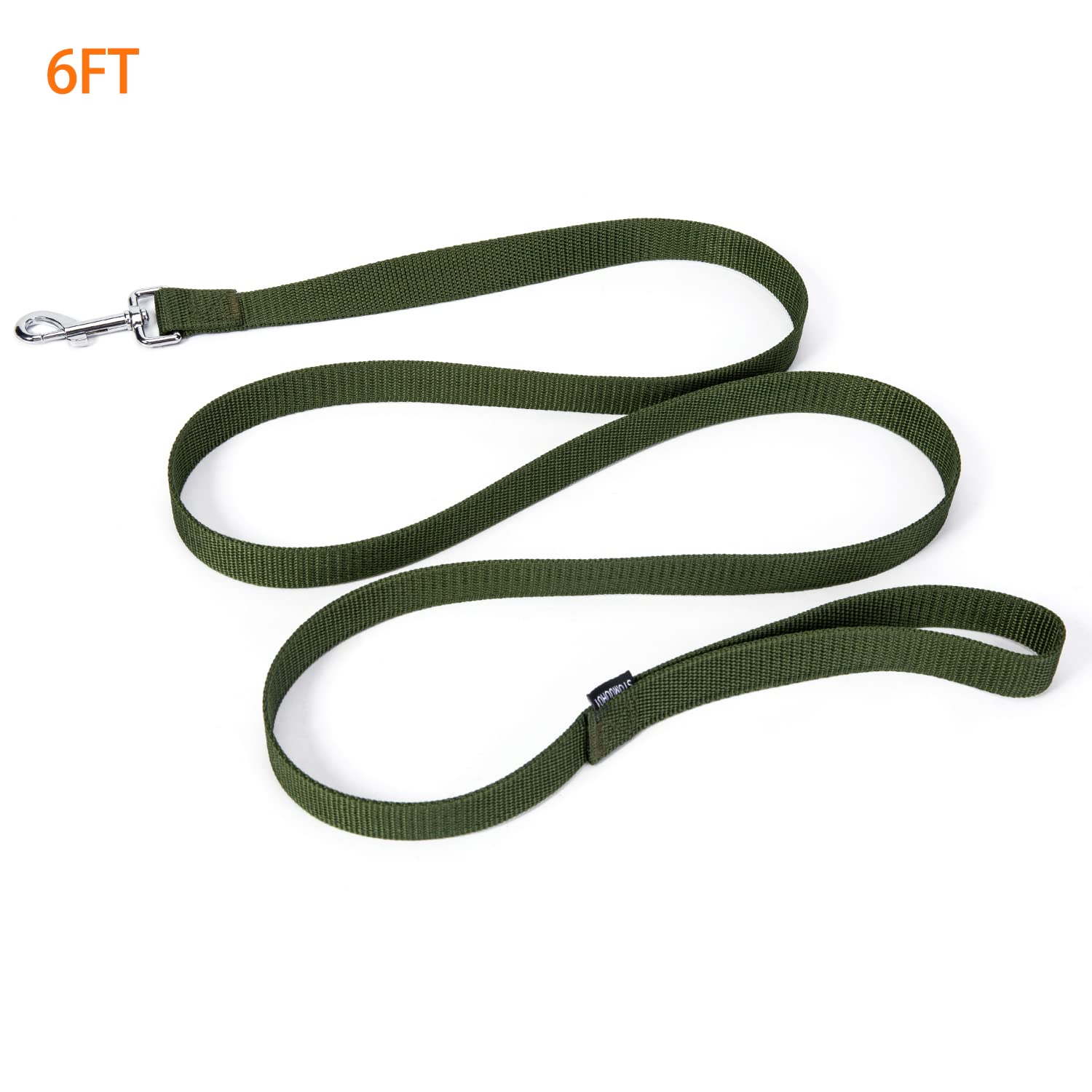 Siumouhoi nylon leash 1inch wide durability for small and medium dogs