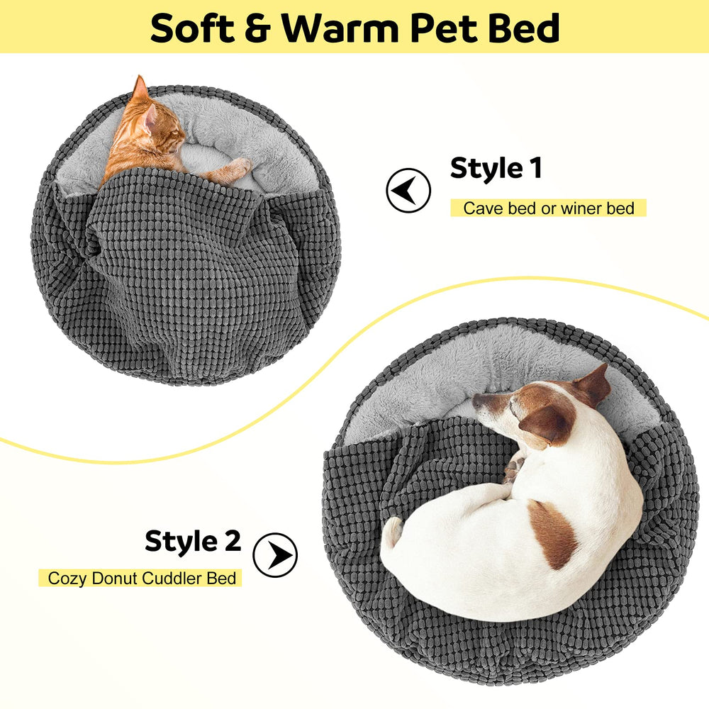SIWA MARY 23-inch bed suits compact pets under 30 lbs.