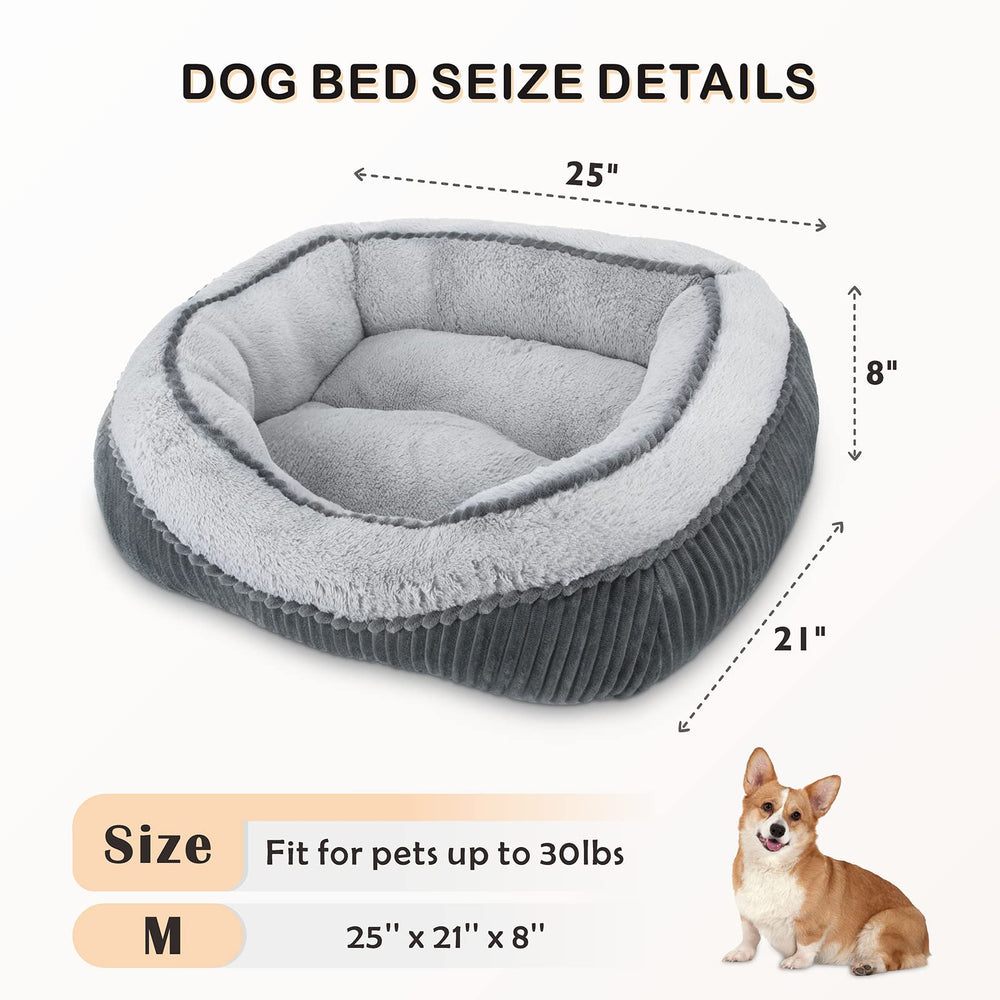 SIWA MARY dog bed is easy to clean through machine washing.