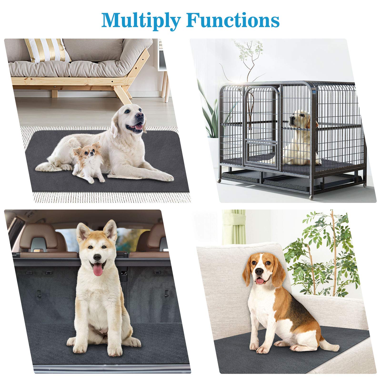 SIWA MARY soft surface polyester provides gentle comfort for puppies during quick-dry sessions.