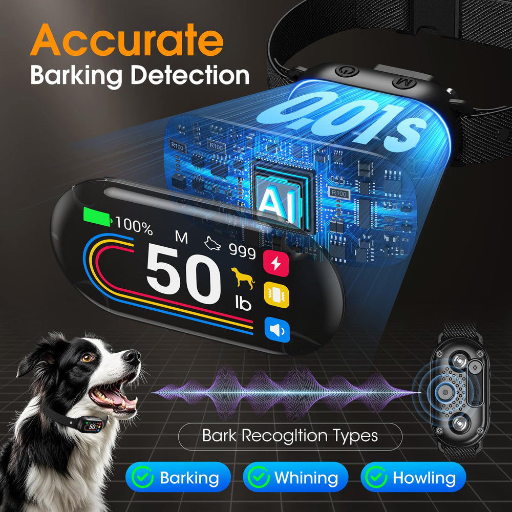 SKBAK dual AI sensors close up highlighting precise bark detection