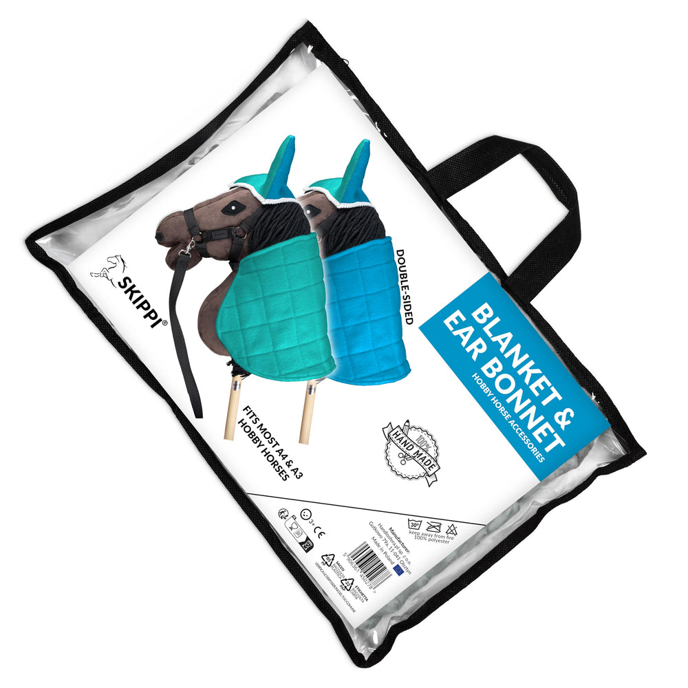 SKIPPI reversible blanket neck-closure adjustable for secure fit