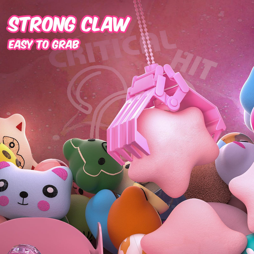 Skirfy claws machine prizes inside lets you swap toys or treats for variety.