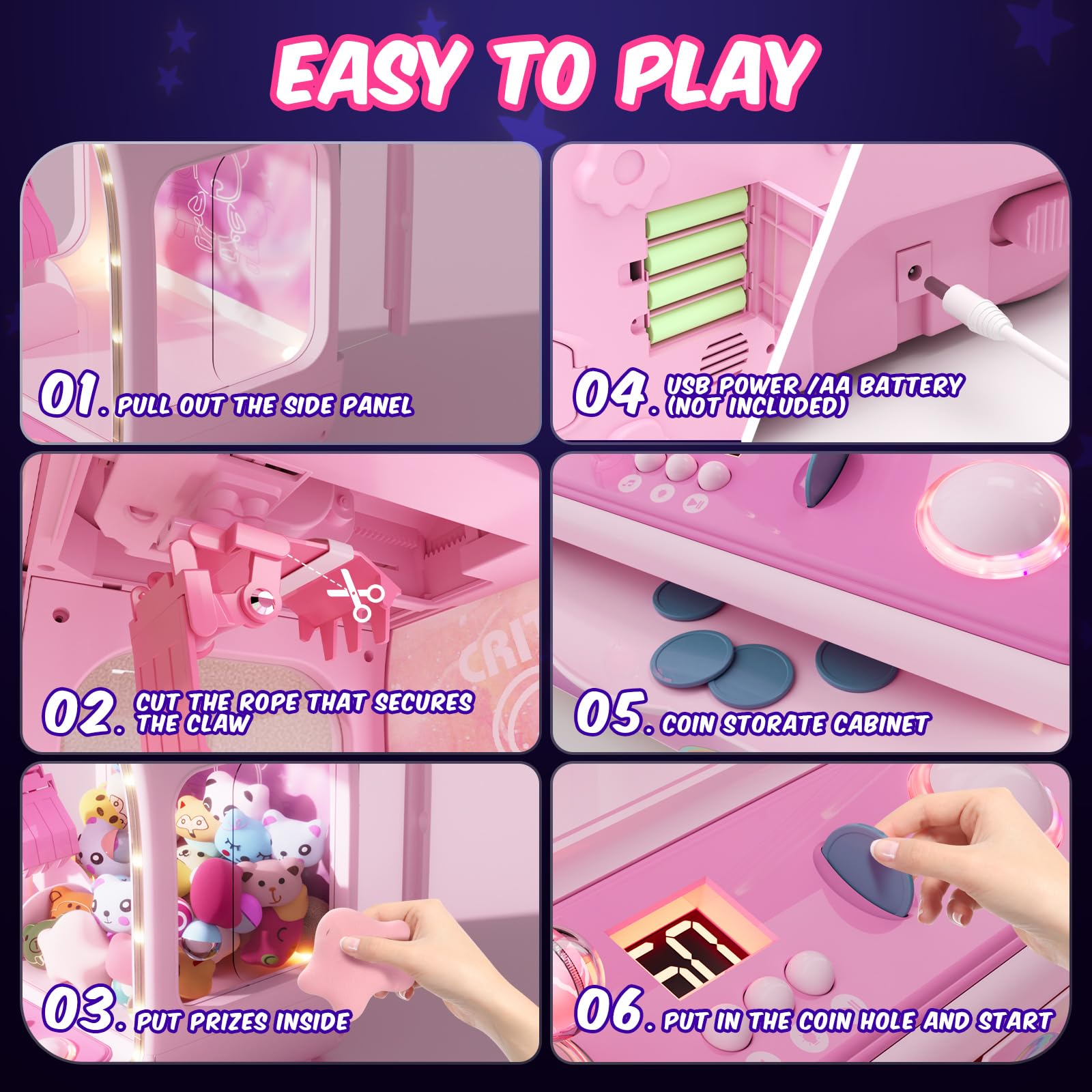 Skirfy candy dispenser style play with 60-second rounds for lively gatherings.