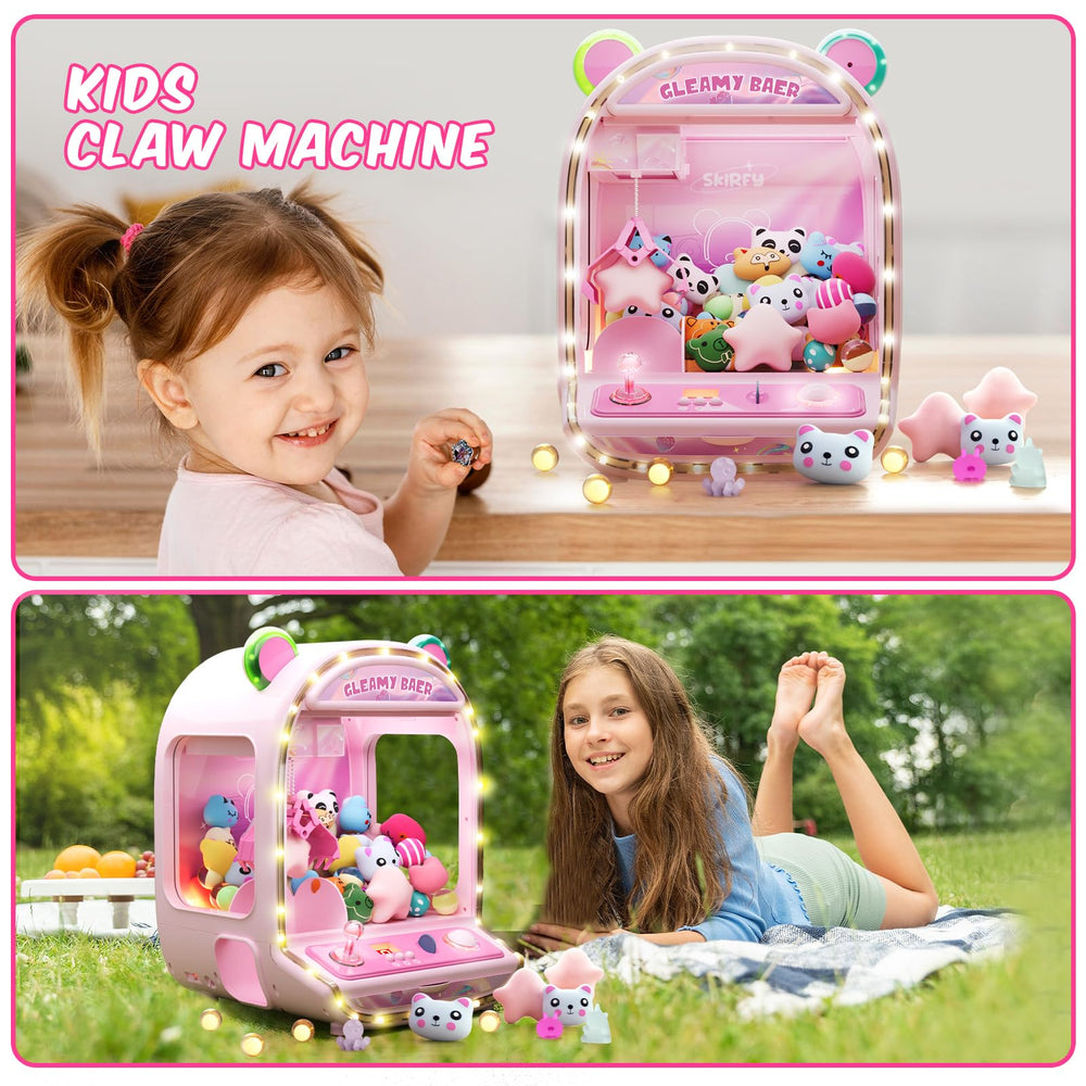 Skirfy large claw machine ideal for birthdays, holidays, and playdates.