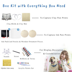 Skittypurr Clean Touch ink pads provide clean paw prints with minimal mess.